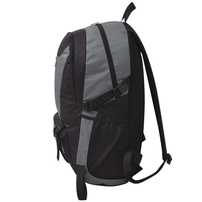 Hiking Backpack 40 L Black and Grey