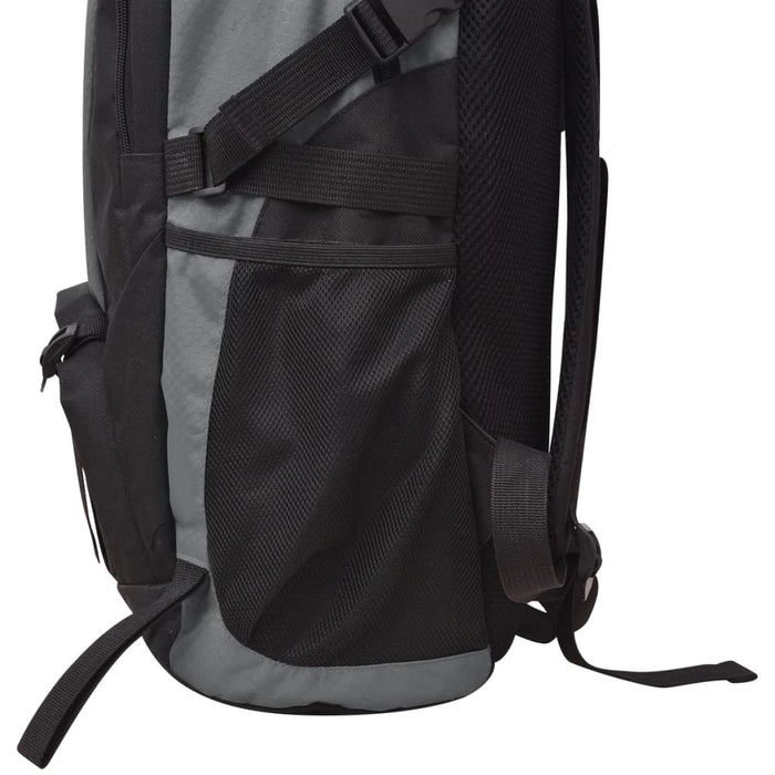 Hiking Backpack 40 L Black and Grey