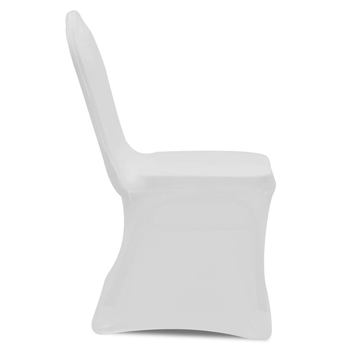 Stretch Chair Cover 4 pcs White