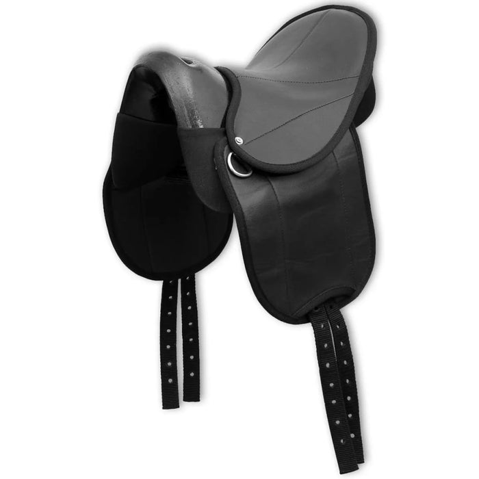 Pony Saddle Set 10" Black