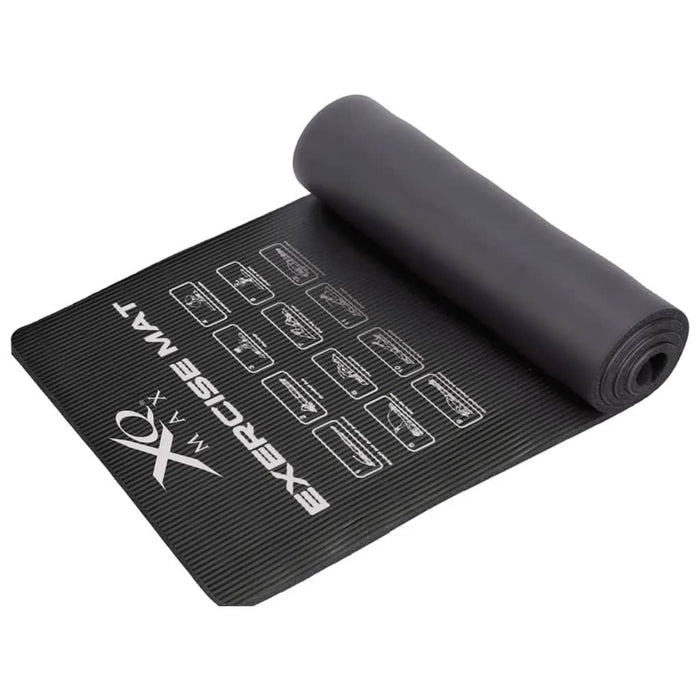 XQ Max Yoga Mat 183x58x1 cm Black