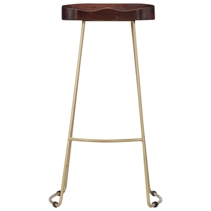 Gavin Bar Stools 2 pcs Solid Mango Wood