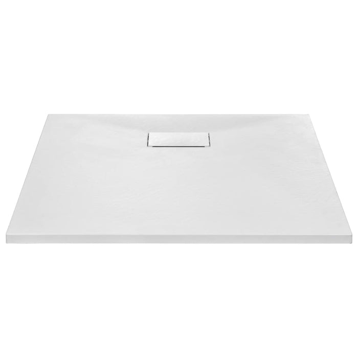 Shower Base Tray SMC White 80x80 cm