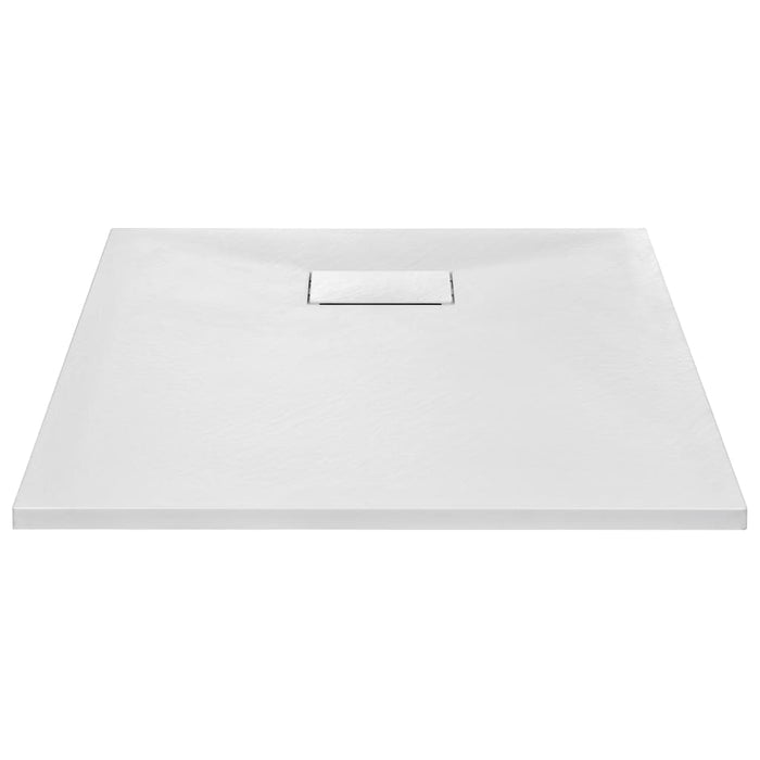 Shower Base Tray SMC White 90x70 cm