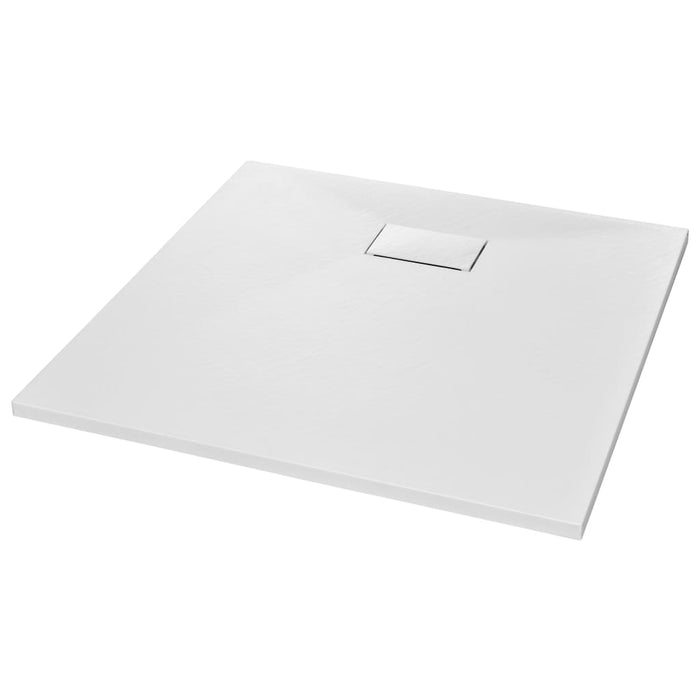 Shower Base Tray SMC White 90x90 cm