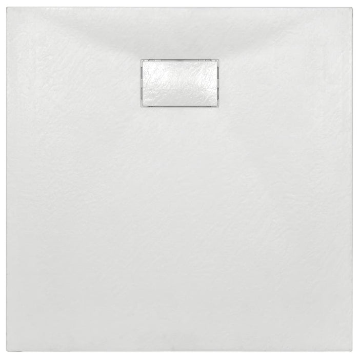 Shower Base Tray SMC White 90x90 cm