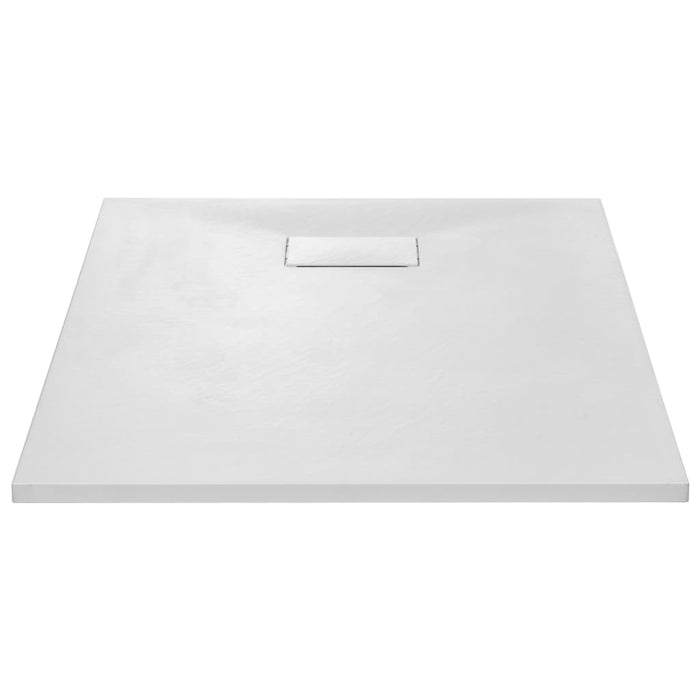 Shower Base Tray SMC White 100x80 cm