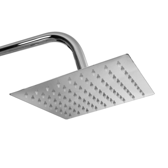 Dual Head Shower Set with Hand Shower Stainless Steel