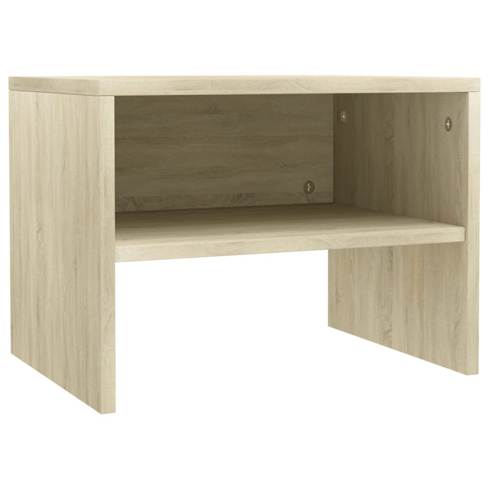 Bedside Cabinets 2 pcs Sonoma Oak 40x30x30 cm Engineered Wood