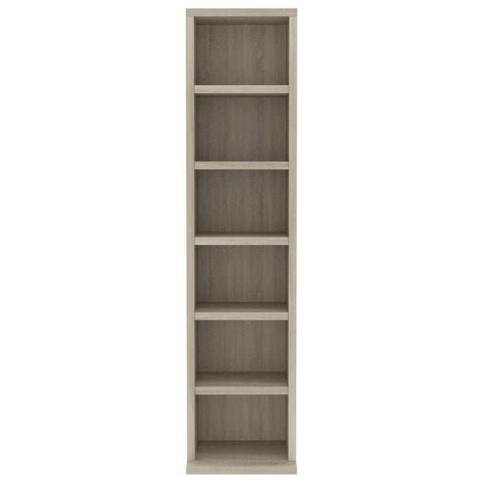 Шкаф для CD Sonoma Oak 21x20x88 см Инженерная древесина