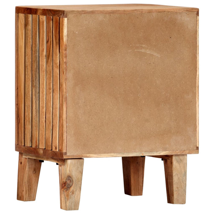 Bedside Cabinet 40x30x50 cm Solid Acacia Wood