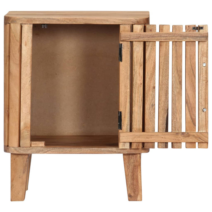 Bedside Cabinet 40x30x50 cm Solid Acacia Wood