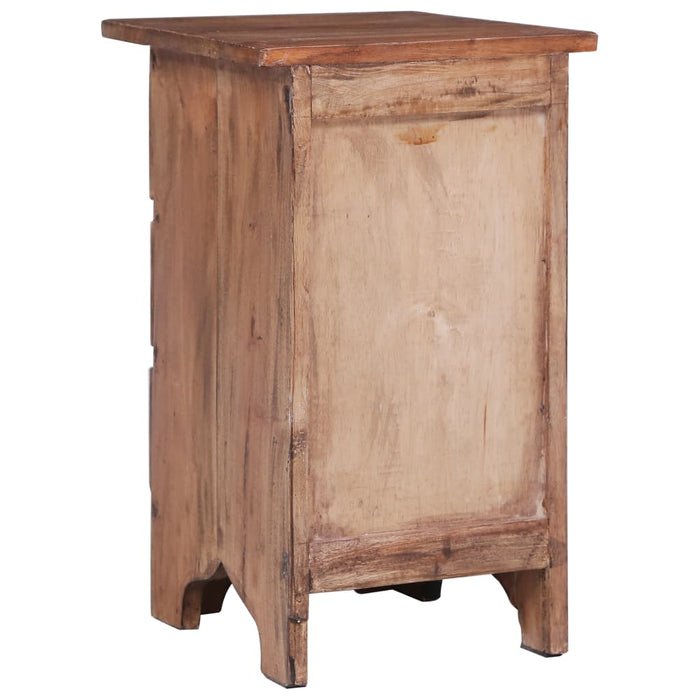 Bedside Cabinet 30x30x51 cm Solid Mahogany Wood