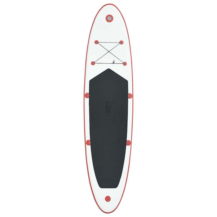 Stand Up Paddle Board Set SUP Surfboard Inflatable Red and White