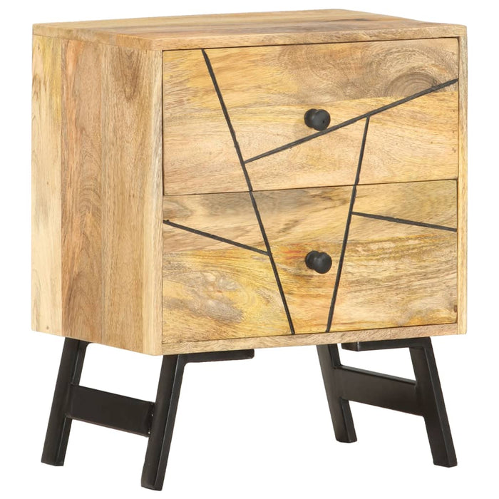 Bedside Cabinet 40x30x50 cm Solid Mango Wood