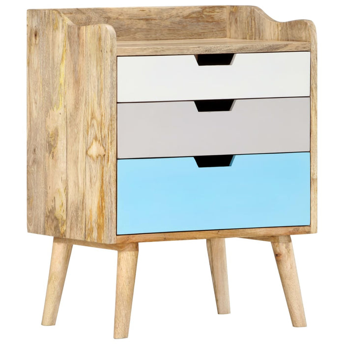 Bedside Cabinet 47x35x63 cm Solid Mango Wood