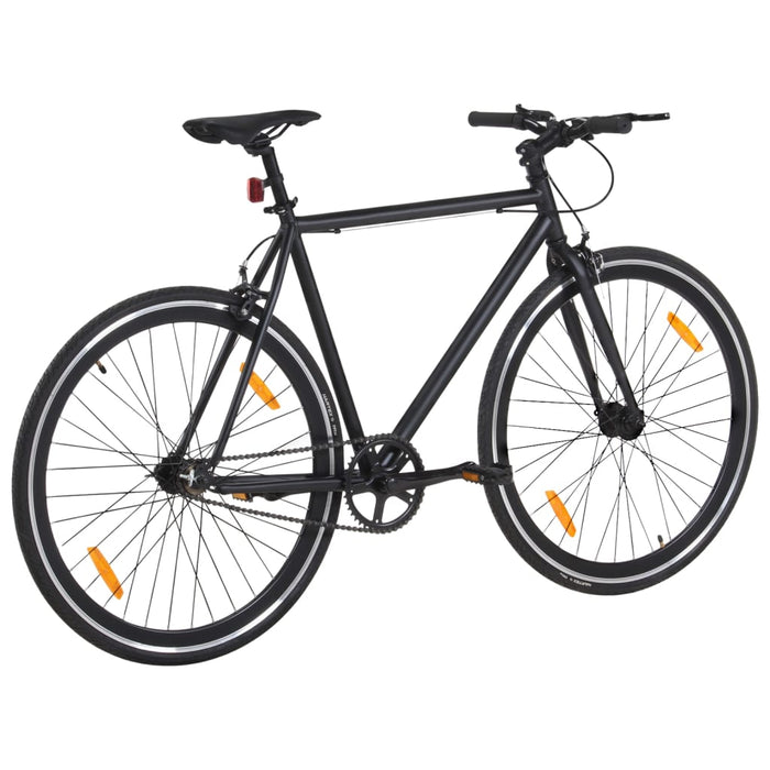 Bicicleta Fixed Gear Black 700c 55 cm