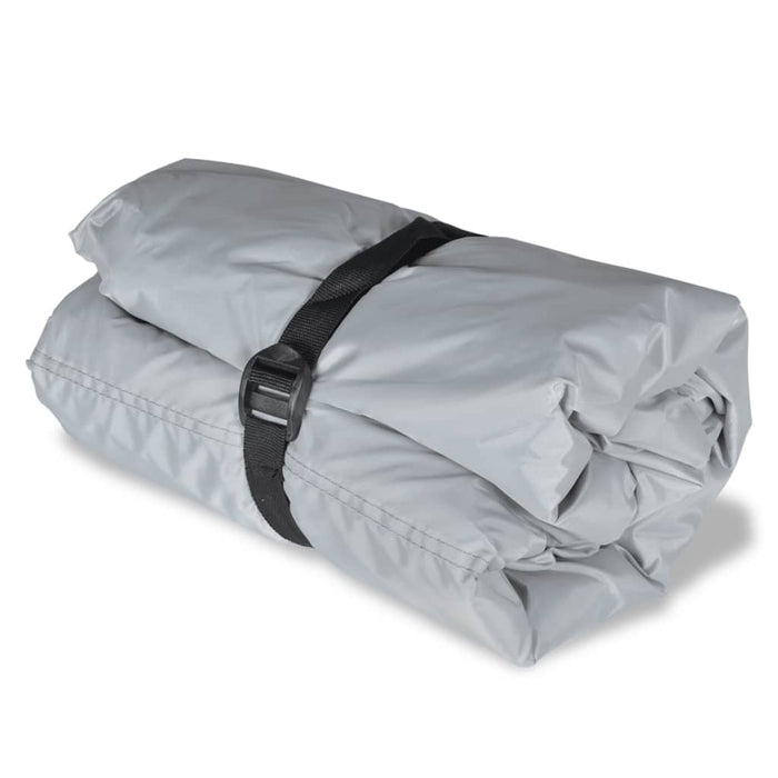 Boat Covers 2 pcs Grey Length 427-488 cm Width 229 cm