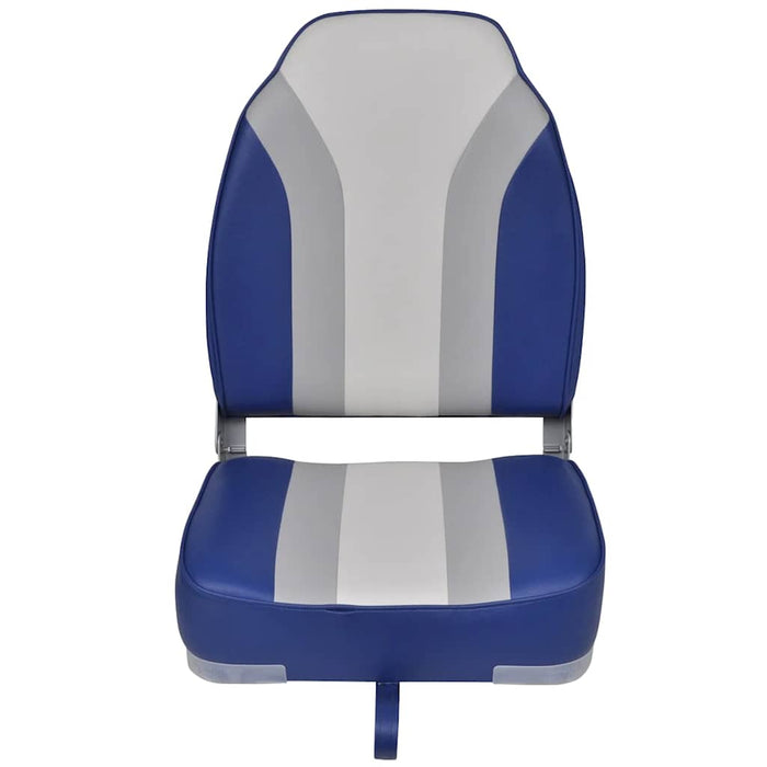 Foldable Boat Chairs 2 pcs High Backrest