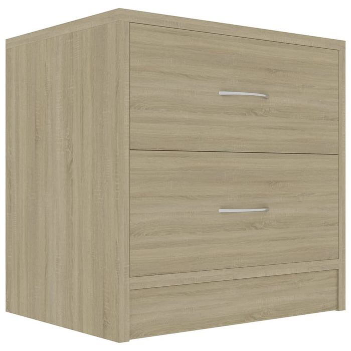 Bedside Cabinets 2 pcs Sonoma Oak 40x30x40 cm Engineered Wood