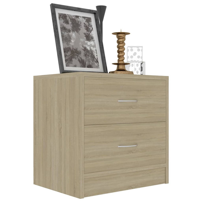 Bedside Cabinets 2 pcs Sonoma Oak 40x30x40 cm Engineered Wood