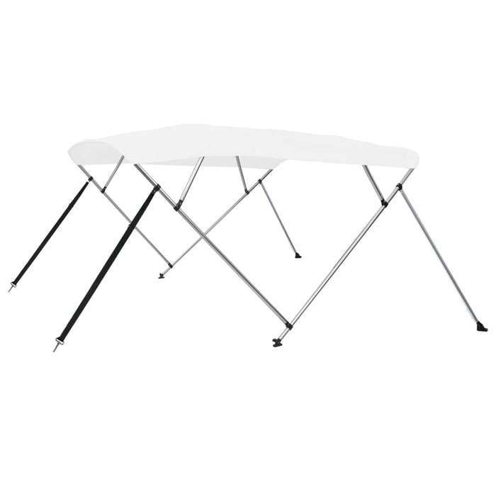 4 Bow Bimini Top White 243x180x137 см