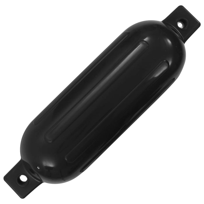 Boat Fenders 4 pcs Black 51x14 cm PVC