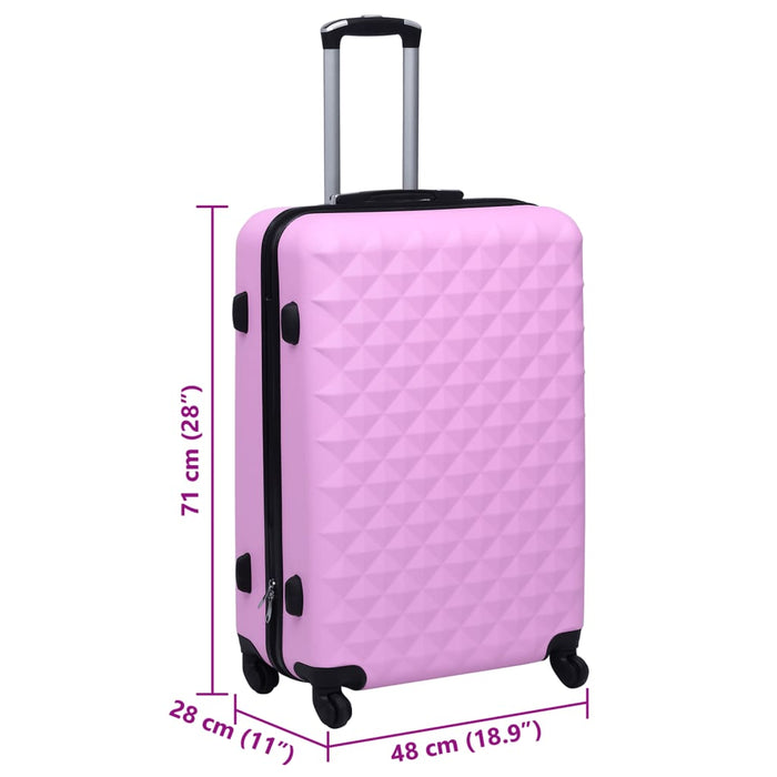 Hardcase Trolley Pink ABS