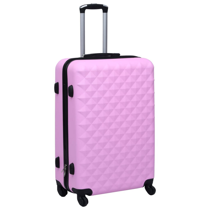 Hardcase Trolley Set 2 pcs Pink ABS