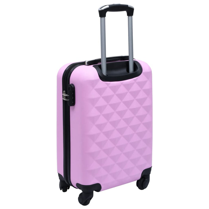 Hardcase Trolley Set 2 pcs Pink ABS