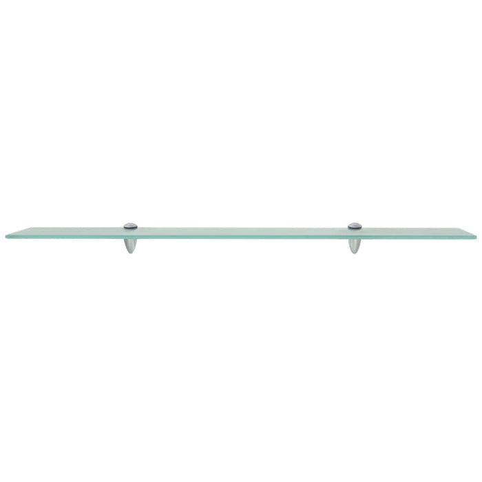 Floating Shelves 2 pcs Glass 90x10 cm 8 mm