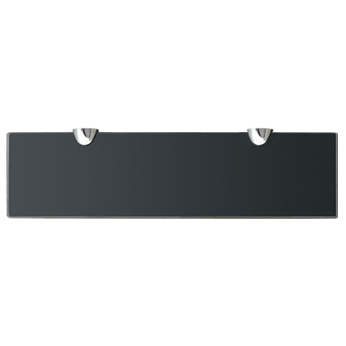 Floating Shelves 2 pcs Glass 40x10 cm 8 mm