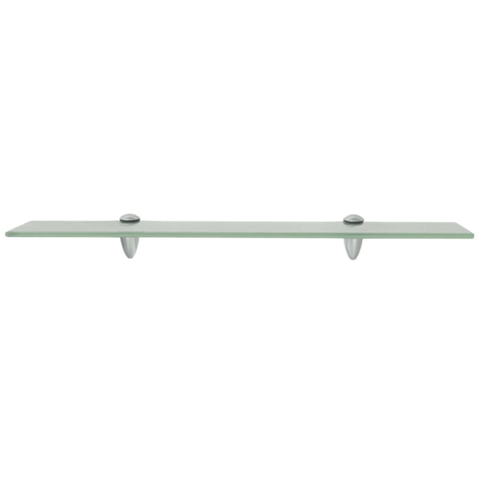 Floating Shelves 2 pcs Glass 60x10 cm 8 mm