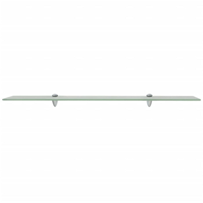 Floating Shelves 2 pcs Glass 90x10 cm 8 mm