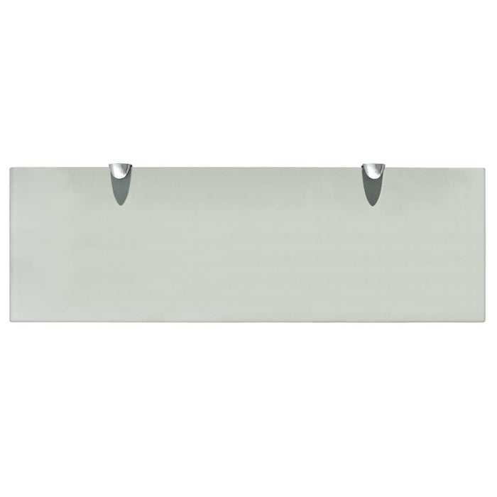 Floating Shelves 2 pcs Glass 60x20 cm 8 mm