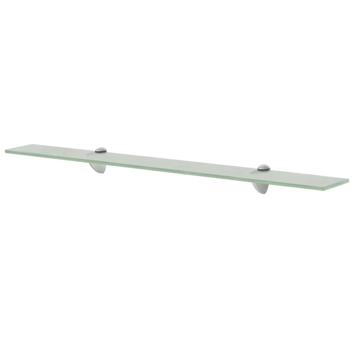 Floating Shelves 2 pcs Glass 80x20 cm 8 mm