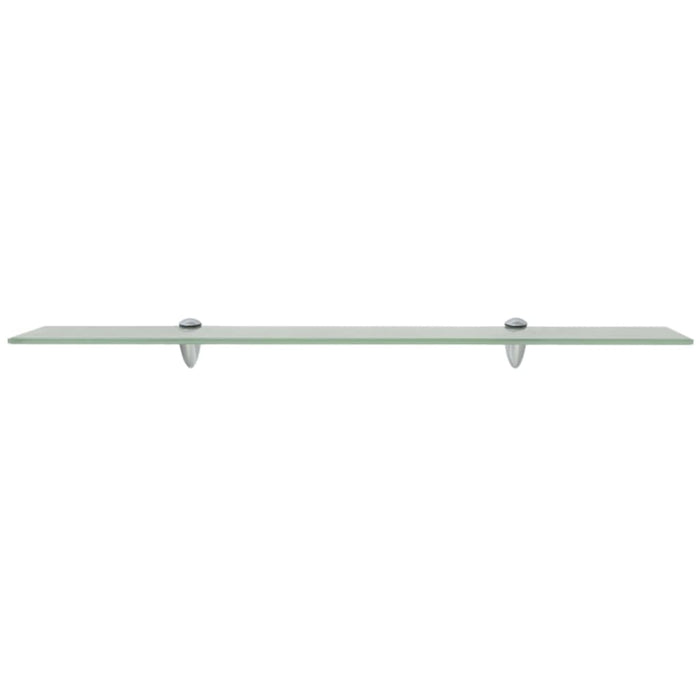 Floating Shelves 2 pcs Glass 80x20 cm 8 mm