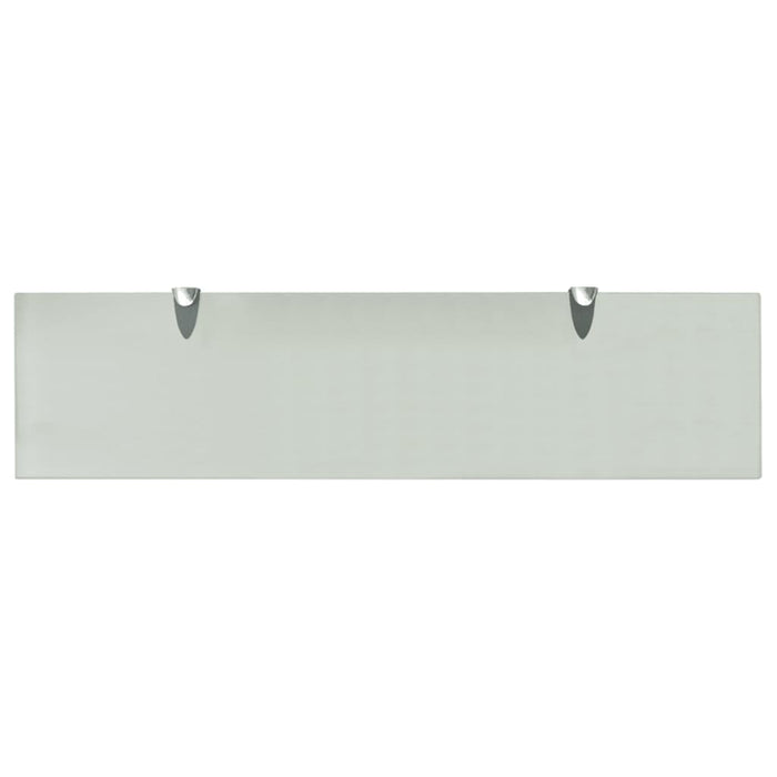 Floating Shelves 2 pcs Glass 80x20 cm 8 mm