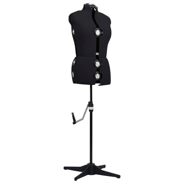 Adjustable Dress Form Female Black M Size 40-46