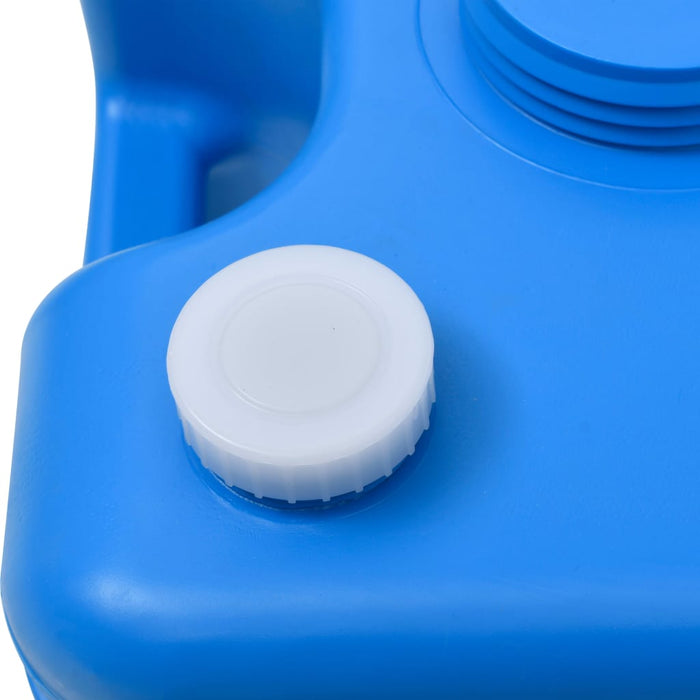 Wheeled Water Tank for Camping 25 L Blue