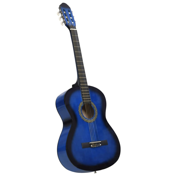 Chitară clasică pentru începători Blue 4/4 39" Basswood