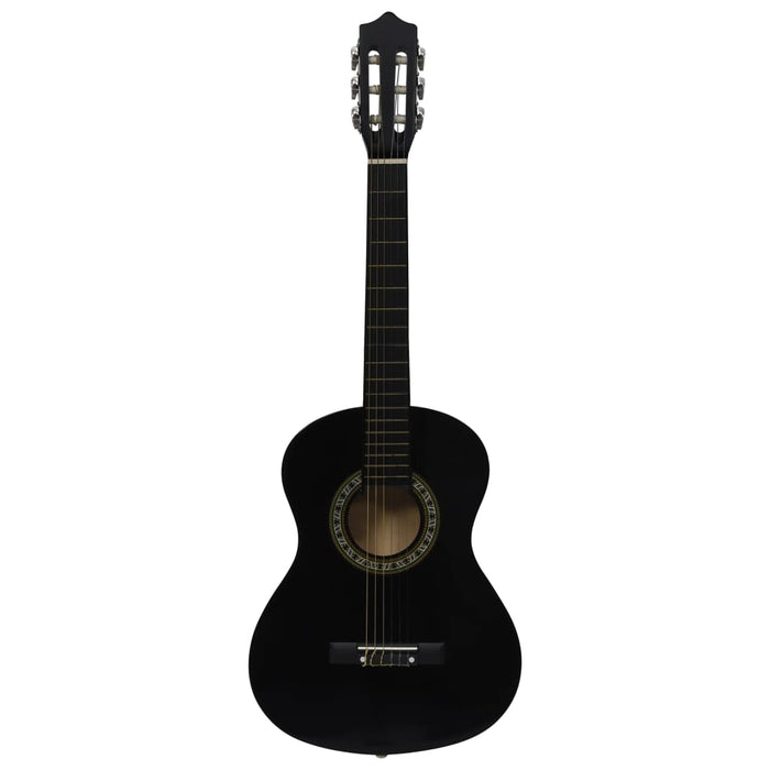 Classical Guitar for Beginner and Kids Black 1/2 34"