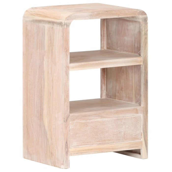 Bedside Table 40x30x60 cm Solid Acacia Wood