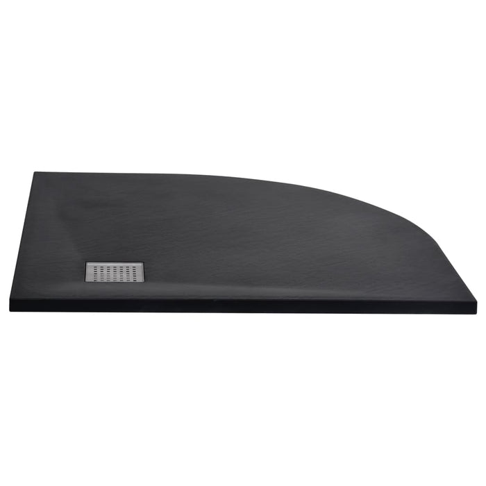 Shower Tray SMC Black 90x90 cm