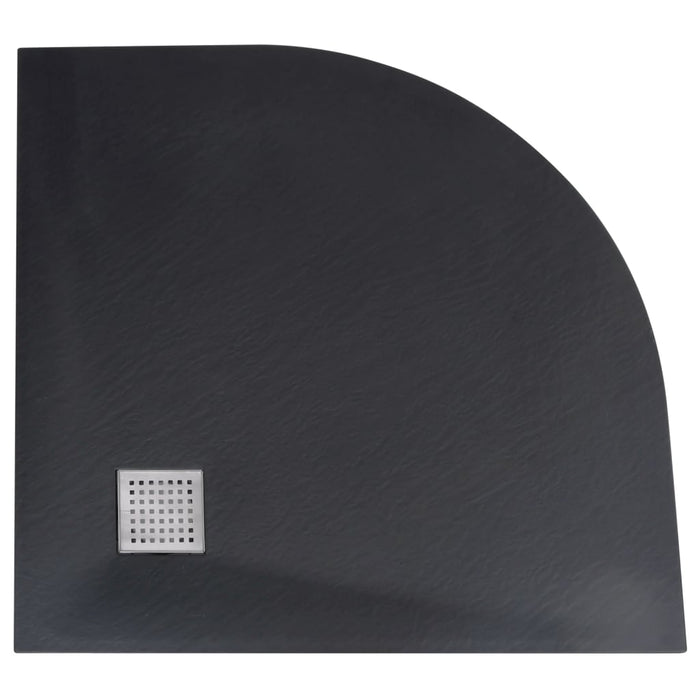 Shower Tray SMC Black 90x90 cm