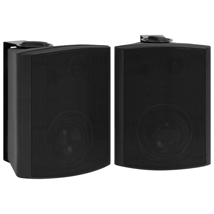 Boxe stereo montate pe perete 2 buc Negru Interior Exterior 120 W