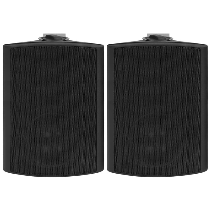 Boxe stereo montate pe perete 2 buc Negru Interior Exterior 120 W