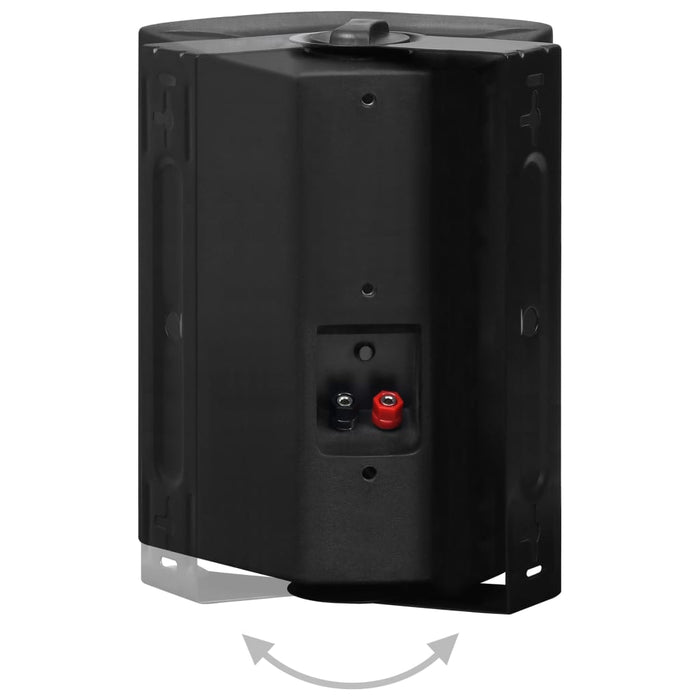 Boxe stereo montate pe perete 2 buc Negru Interior Exterior 120 W