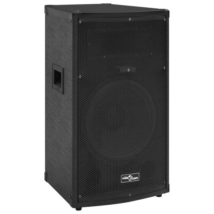 Professional Passive Hifi Stage Speaker 1000 W Black 37x37x64cm