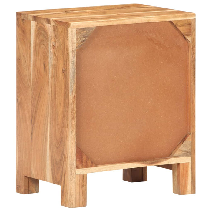 Bedside Cabinet 40x30x50 cm Solid Acacia Wood